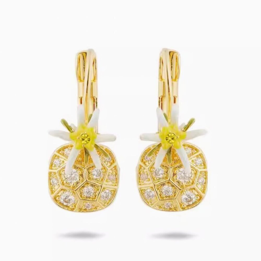 LES NEREIDES edelweiss EARRINGS